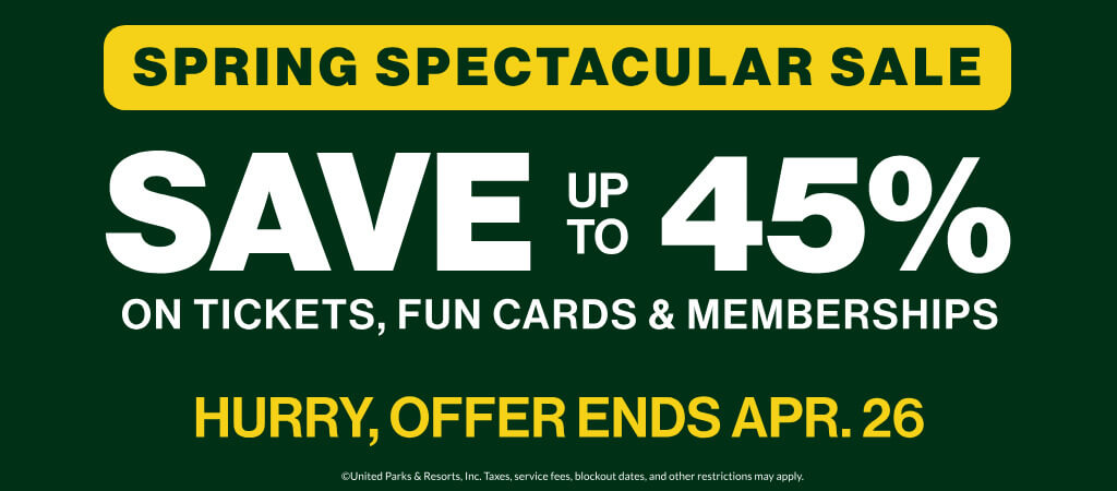 Save up to 45% on Tickets, Fun Cards & Memberships