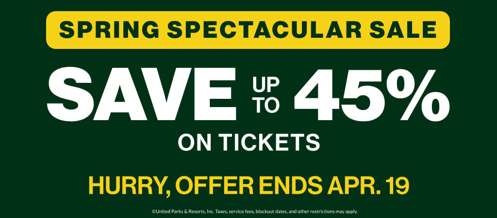 Save up to 45% on Tickets
