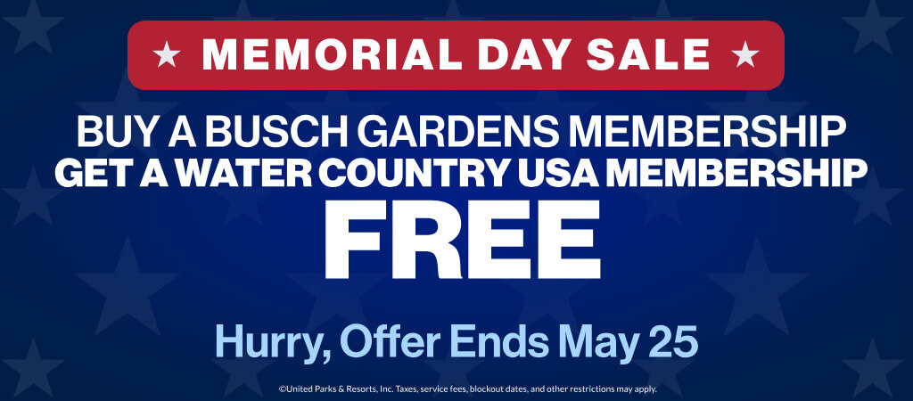 Buy A Busch Gardens Membership Get A Water Country USA Membership FREE