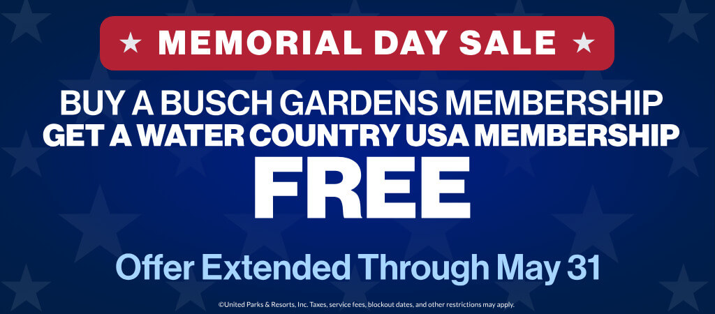 Buy A Busch Gardens Membership Get A Water Country USA Membership FREE