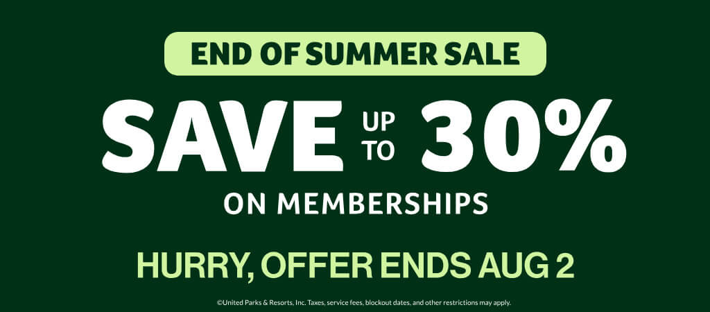 End of Summer Sale: Save up to 30% on Memberships