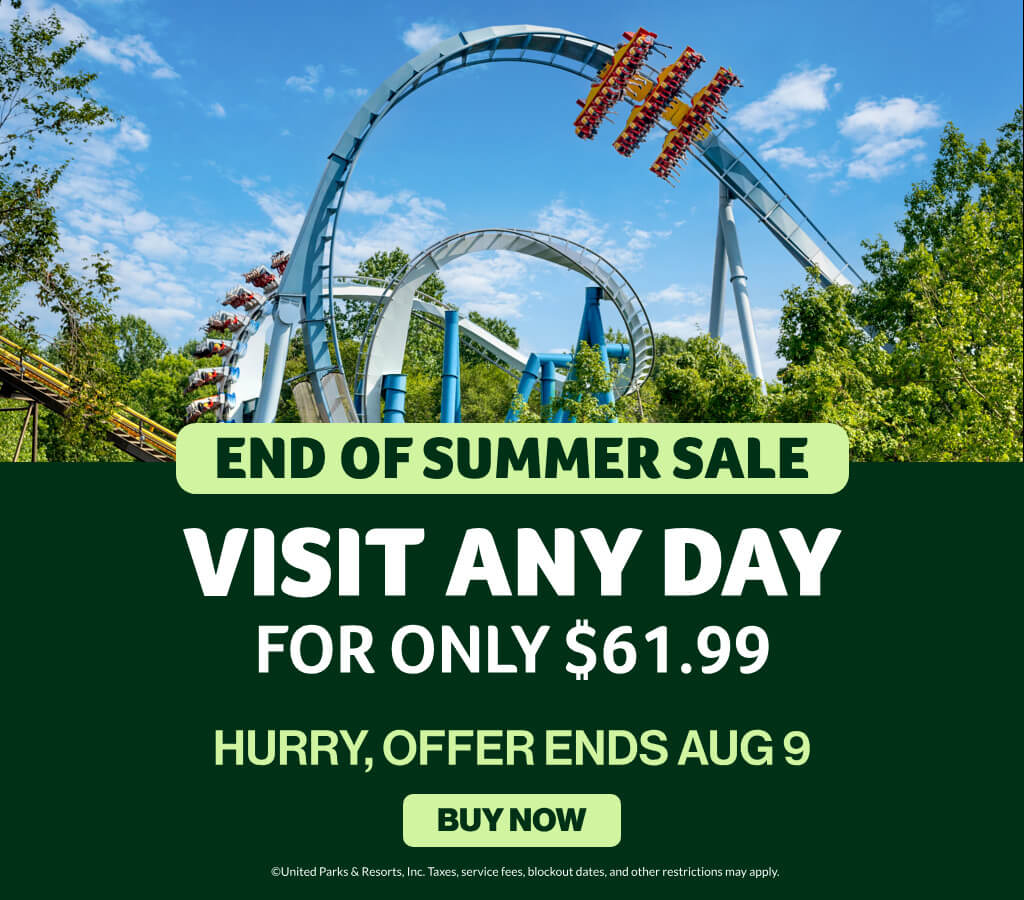 End of Summer Sale: Visit Any Day for only $61.99