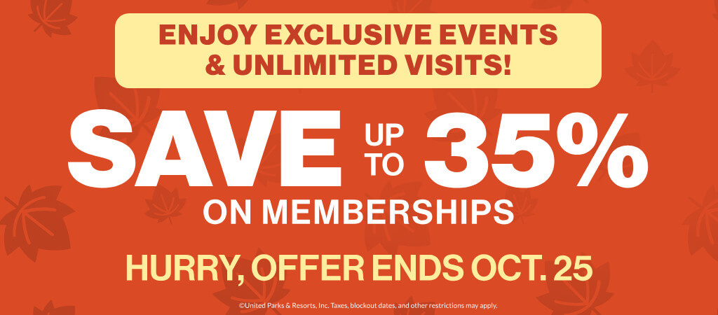 Enjoy Exclusive Events & Unlimited Visits! Save up to 35% on Memberships