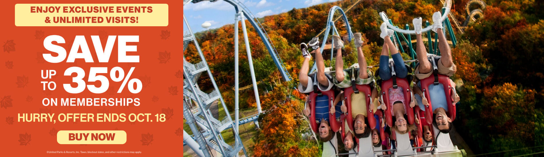 Enjoy Exclusive Events & Unlimited Visits! Save up to 35% on Memberships