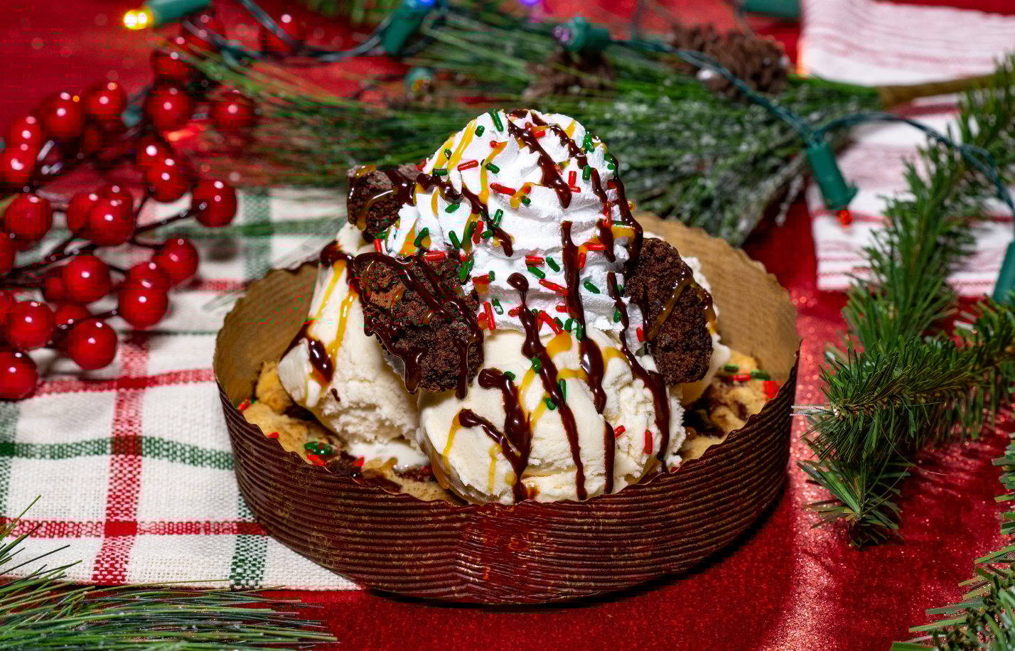 Specialty treat options available at Busch Gardens Williamsburg Christmas Town.