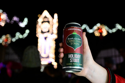 Exclusive Holiday Stout at Busch Gardens Williamsburg Christmas Town.