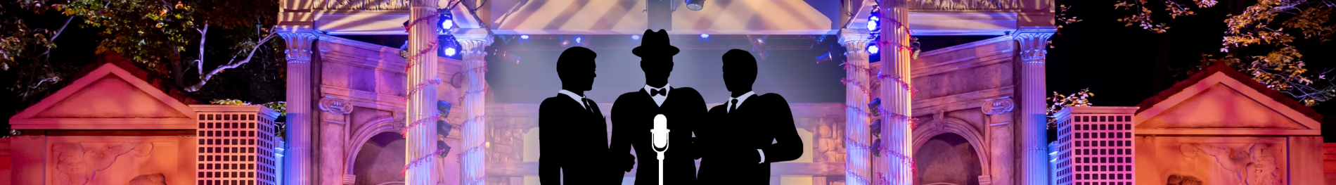 The new Wisemen show at Busch Gardens Williamsburg only available during Christmas Town.