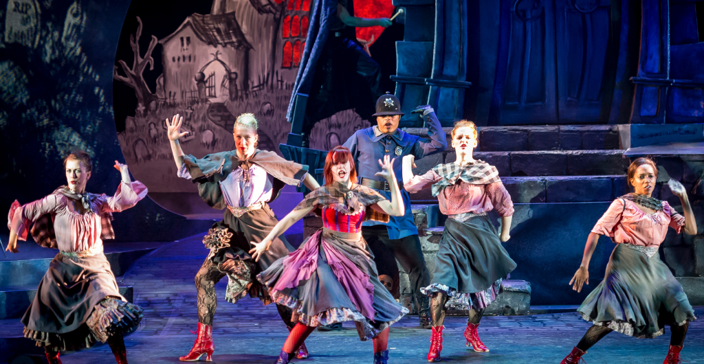 Monster Stomp® on Ripper Row  This modern rock and rhythm spectacular returns to Busch Gardens Williamsburg Howl-O-Scream.