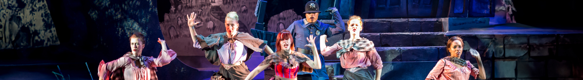 Monster Stomp® on Ripper Row  This modern rock and rhythm spectacular returns to Busch Gardens Williamsburg Howl-O-Scream.