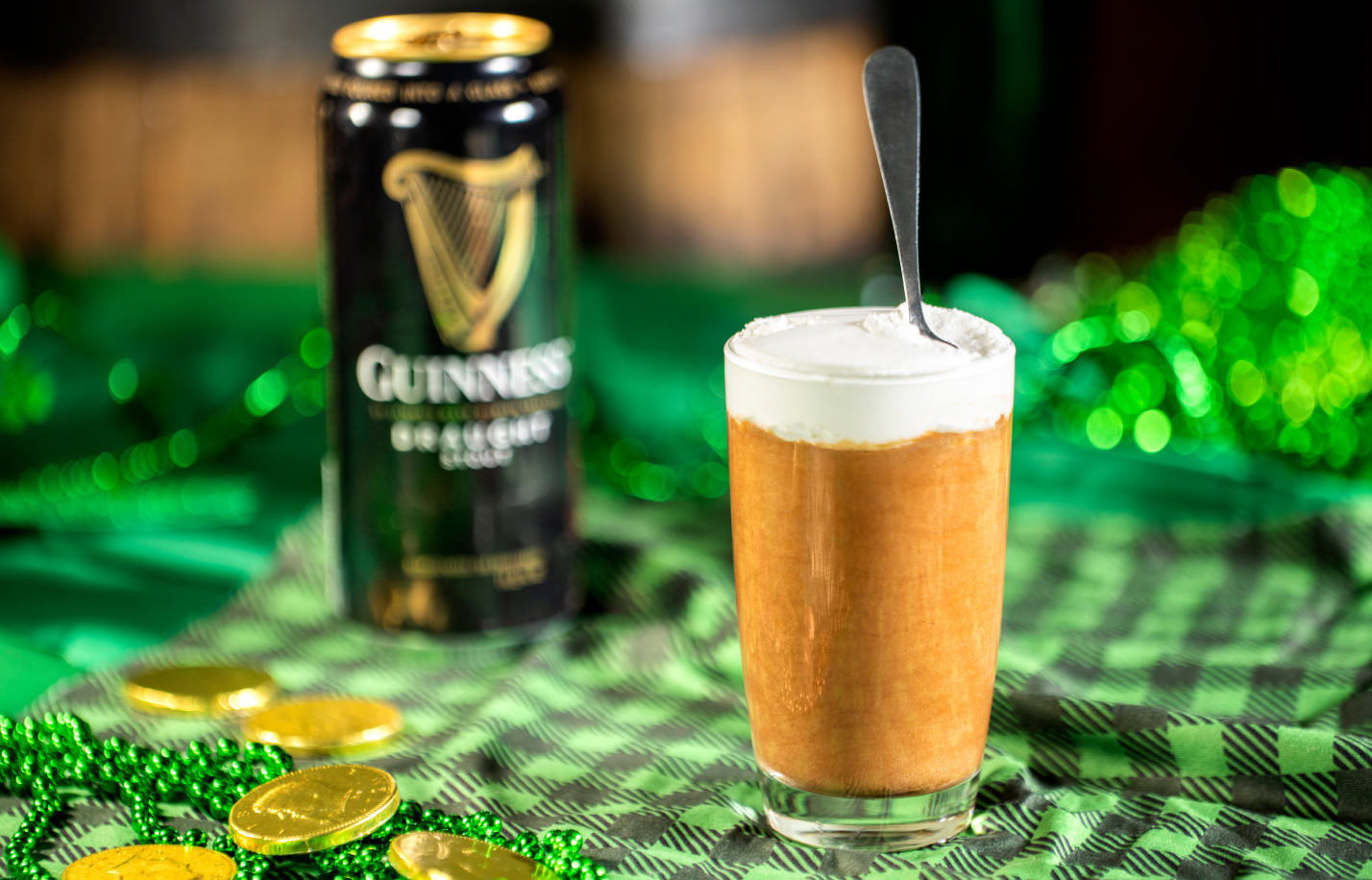  Irish-themed fare like Guinness® mousse available at Busch Gardens Williamsburg St. Patrick's Day Celebration.