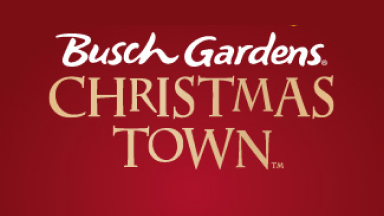busch gardens christmas town