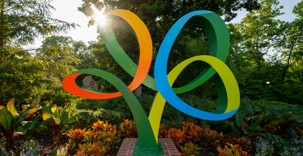 Coaster Tree Logo at Busch Gardens Williamsburg.