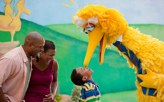 Stop by Sesame Street Forest of Fun for kid-friendly fun