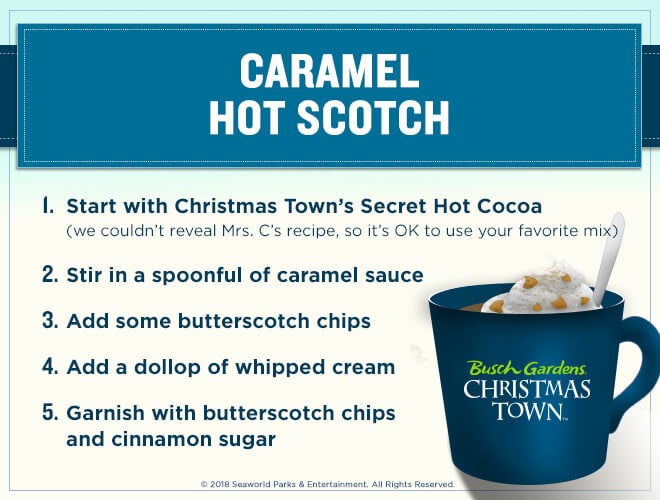 Caramel Hot Scotch hot cocoa recipe