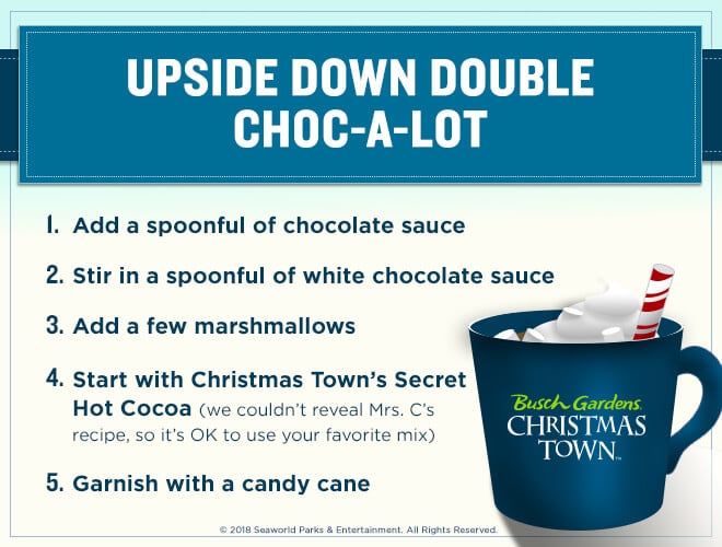 Upside Down Double Choc-a-lot hot cocoa recipe