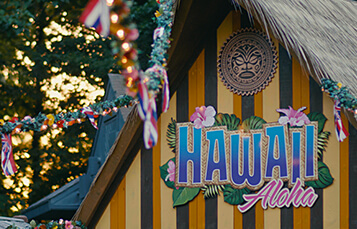 Food & Wine Festival kiosks