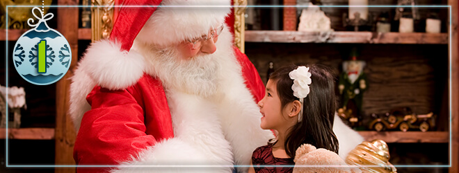 See Santa and take Christmas photos with him at Busch Gardens Williamsburg