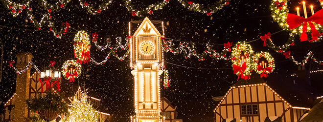 Big Ben in England at Busch Gardens Williamsburg