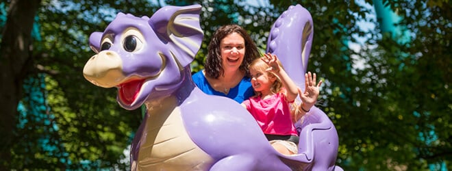 Ride Flutter Sputter in Land of the Dragons at Busch Gardens