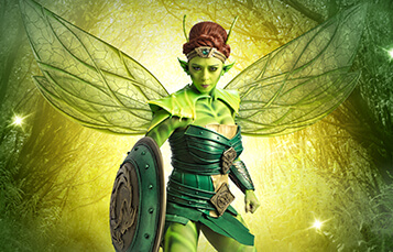 Addie heroine of Battle For Eire VR ride