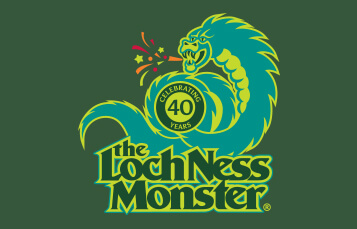 Loch Ness Monster 40th anniversary logo