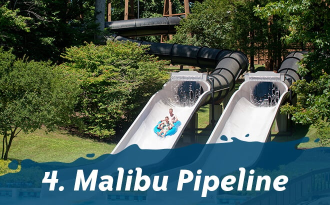 Top 5 Thrill Rides at Water Country USA: #4 Malibu Pipeline