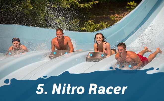 Top 5 Thrill Rides at Water Country USA: #5 Nitro Racer