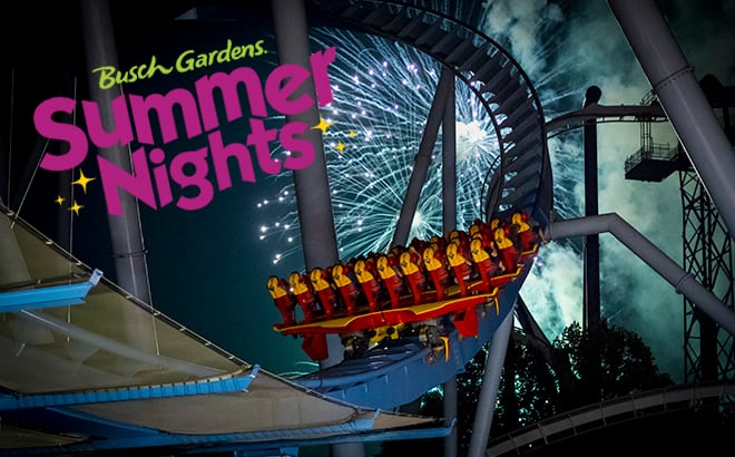 Get Ready for Summer Nights at Busch Gardens Williamsburg!
