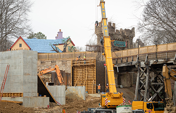 Take a behind-the-scenes look at the construction going on at Busch Gardens Williamsburg and Water Country USA