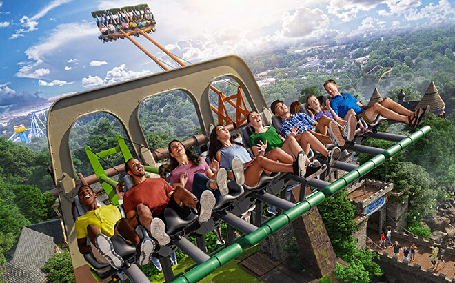 Finnegan's Flyer Extreme Swing coming May 2019 to Busch Gardens Williamsburg