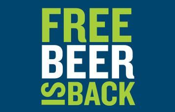 Free Beer is Back for Members and Annual Passholders