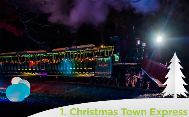 Busch Gardens Williamsburg Christmas Town Express