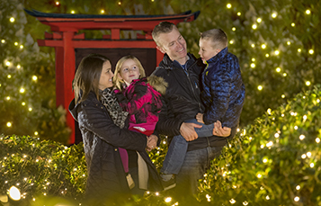 Don't miss the all-new Traditions Tree Maze at Christmas Town!