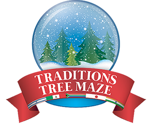 Don't miss the all-new Traditions Tree Maze at Christmas Town!