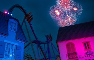 All-New DarKoaster. Now open at Busch Gardens Williamsburg.