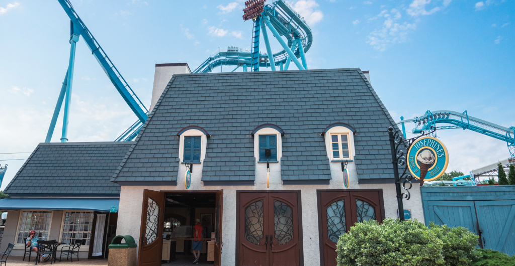 Josephine's Creamery de Chocolat at Busch Gardens Williamsburg.