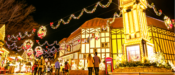 England Christmas Lights