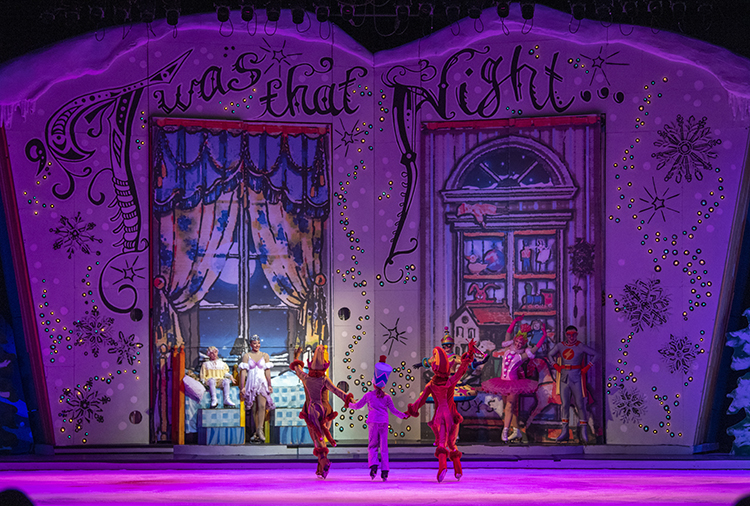 Twas That Night Ice Skating Show at Busch Gardens Williamsburg