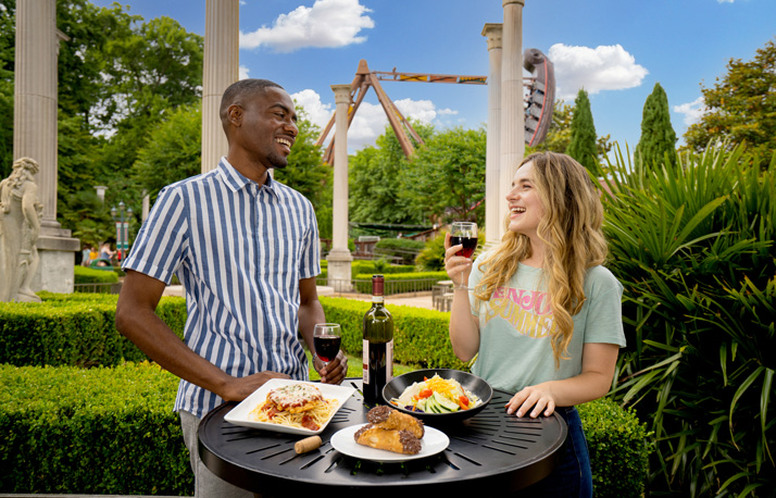 Guests at Busch Gardens Food and Wine Festival