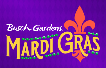Busch Gardens Mardi Gras Event