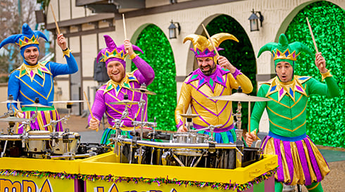 Samba Jamboree at Mardi Gras Busch Gardens Williamsburg