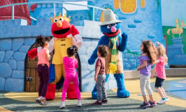 Dance Party at Busch Gardens Williamsburg Sesame Street® Kids Weekends. 