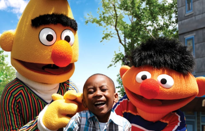 Sesame Street Kids Weekend Bert & Ernie's Rubber Duckie Celebration at Busch Gardens Williamsburg. 