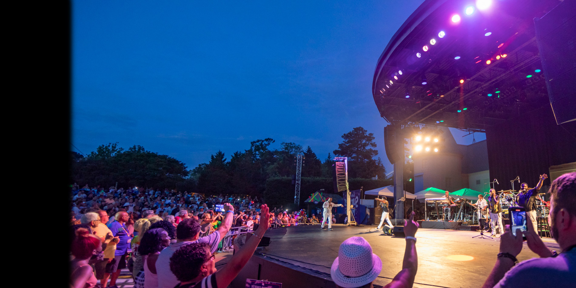 Busch Gardens Williamsburg Summer Nights Concert Series.