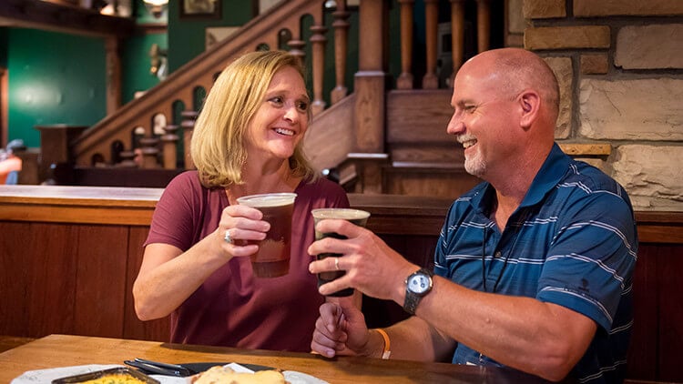 Share a beverage at Grogan's Pub in Ireland