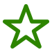 Star icon - green