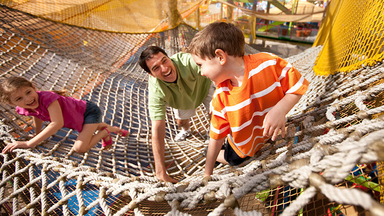 Explore our kid-friendly play area and rides in Land of the Dragons