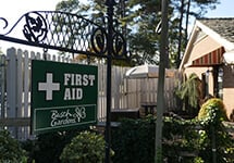 First Aid Stations and mobile units are available