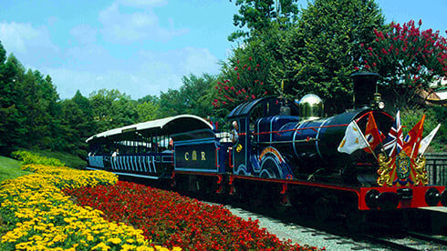 Trains and buses to Williamsburg, Virginia and stations near Busch Gardens