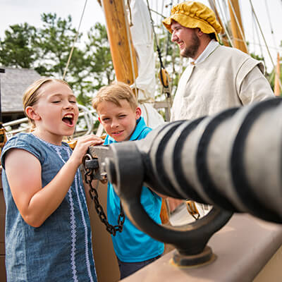 Jamestown Settlement in Virginia